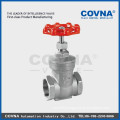Stem gate valve in manual valves